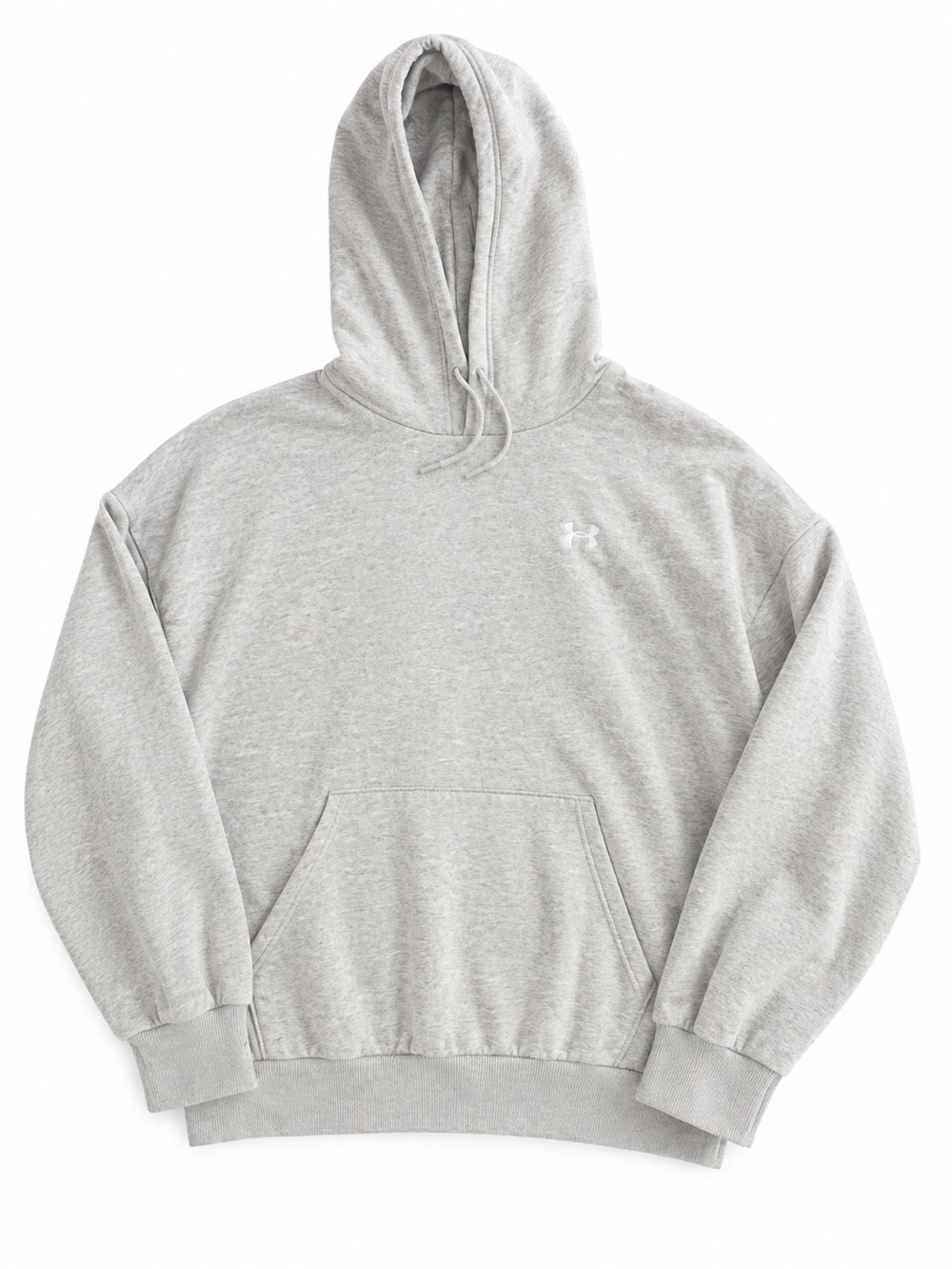 Under Armour Gray Pullover Hoodie with Kangaroo Pocket